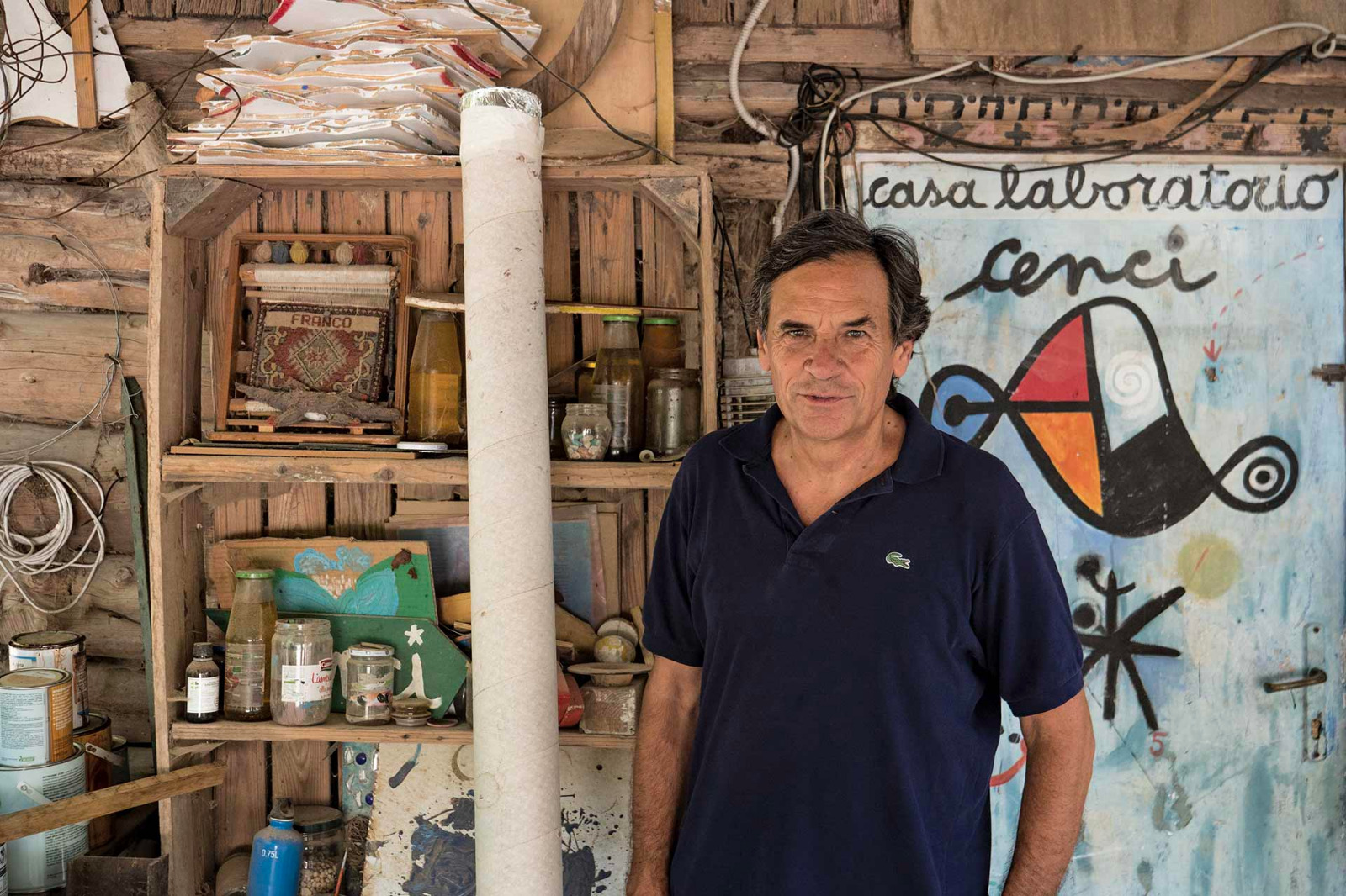 Il maestro e fondatore della Casa-laboratorio di Cenci Franco Lorenzoni.